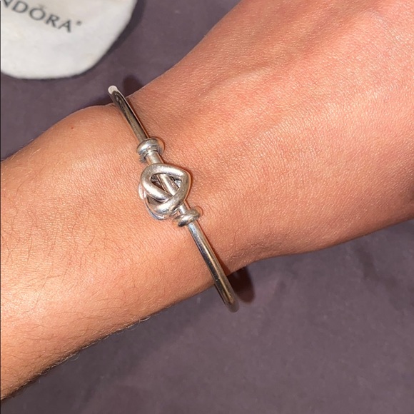 Silver Pandora Bangle - Picture 3 of 3